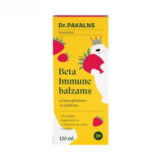 BETA IMMUNE balzams ar beta-glikāniem un plūškoku